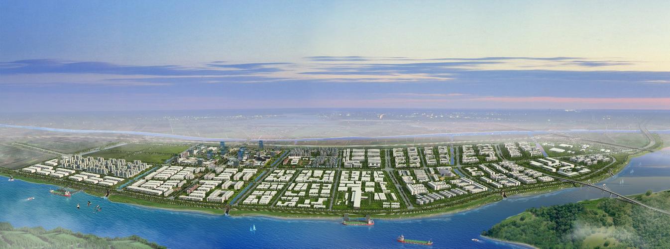 廣州市南沙新區(qū)大崗先進制造業(yè)基地整體效果圖